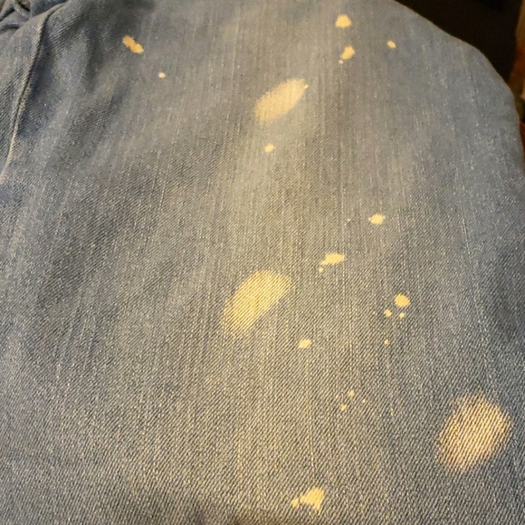 Universal Thread™ High Rise Relaxed Straight Ankle Jeans w/Splatter Detail 27R - Picture 7 of 10